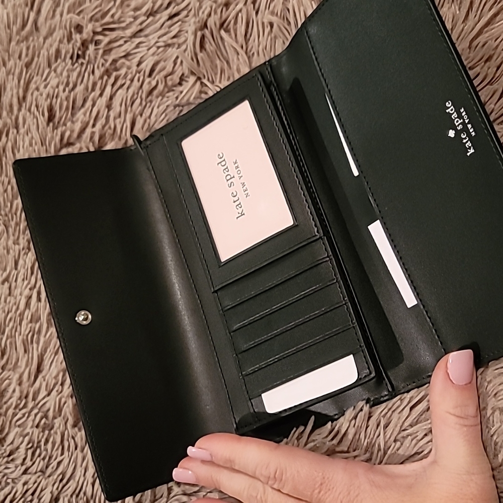 Kate Spade Black Wallet - Picture 2 of 6